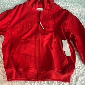 Women's Red Bomber Jacket